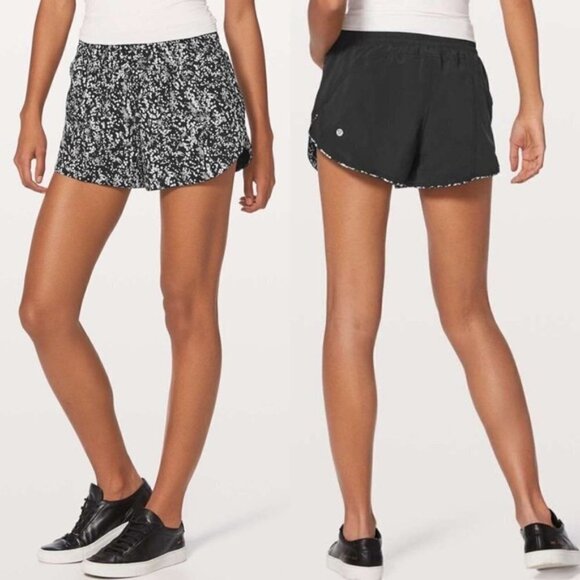 RARE Lululemon Reversible Choose A Side Chirasu Shorts I Size 6 - Picture 1 of 13